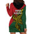 Papua New Guinea East Sepik Province Hoodie Dress PNG Birds Of Paradise Polynesian Arty Style LT03 - Polynesian Pride