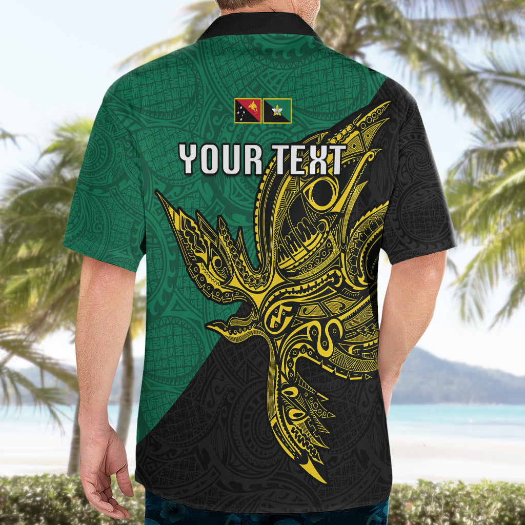 Custom Papua New Guinea Enga Province Hawaiian Shirt PNG Birds Of Paradise Polynesian Arty Style LT03 - Polynesian Pride