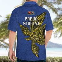 Papua New Guinea Gulf Province Hawaiian Shirt PNG Birds Of Paradise Polynesian Arty Style LT03 - Polynesian Pride