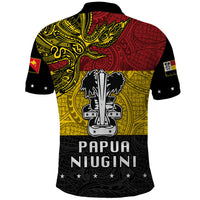 Papua New Guinea Madang Province Polo Shirt PNG Birds Of Paradise Polynesian Arty Style LT03 - Polynesian Pride
