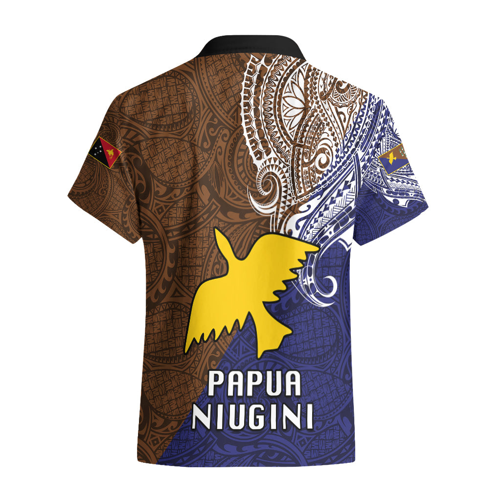 Papua New Guinea Manus Province Hawaiian Shirt PNG Birds Of Paradise Polynesian Arty Style LT03 - Polynesian Pride
