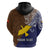 Custom Papua New Guinea Manus Province Hoodie PNG Birds Of Paradise Polynesian Arty Style LT03 - Polynesian Pride