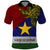 Custom Papua New Guinea Milne Bay Province Polo Shirt PNG Birds Of Paradise Polynesian Arty Style LT03 Blue - Polynesian Pride