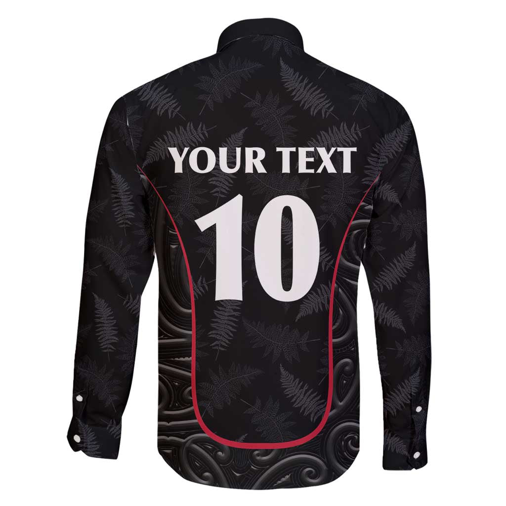 Custom New Zealand Rugby Family Matching Mermaid Dress and Hawaiian Shirt Maori All Black Championship 2024 and Silver Fern LT03 - Polynesian Pride
