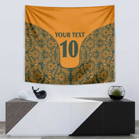 Custom Australia Rugby Championship 2024 Tapestry Aboriginal Art Tattoo Pattern