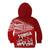 Tonga Rugby Kid Hoodie Sipi Tau Dance Ngatu Pattern LT03 - Polynesian Pride