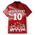Personalised Tonga Rugby Family Matching Short Sleeve Bodycon Dress and Hawaiian Shirt Sipi Tau Dance Ngatu Pattern LT03 - Polynesian Pride