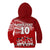 Personalised Tonga Rugby Kid Hoodie Sipi Tau Dance Ngatu Pattern LT03 - Polynesian Pride