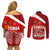 tonga-rugby-couples-matching-off-shoulder-short-dress-and-long-sleeve-button-shirts-sipi-tau-dance-coat-of-arms-ngatu-pattern