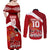 personalised-tonga-rugby-couples-matching-off-shoulder-maxi-dress-and-long-sleeve-button-shirts-sipi-tau-dance-coat-of-arms-ngatu-pattern