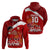 Personalised Tonga Rugby Hoodie Sipi Tau Dance Coat of Arms Ngatu Pattern LT03 - Polynesian Pride