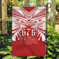 Tonga Rugby Garden Flag Sipi Tau - Six Seven Six to the World LT03 Garden Flag Red - Polynesian Pride