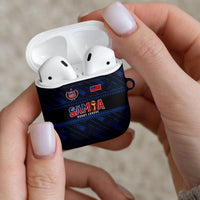 Toa Samoa Rugby AirPods Case Siva Tau - Samoan Warriors Pacific Pattern LT03 - Polynesian Pride
