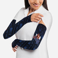 Toa Samoa Rugby Arm Sleeves Siva Tau - Samoan Warriors Pacific Pattern LT03 - Polynesian Pride