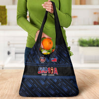 Toa Samoa Rugby Grocery Bag Siva Tau - Samoan Warriors Pacific Pattern LT03 - Polynesian Pride