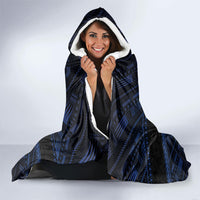 Toa Samoa Rugby Hooded Blanket Siva Tau - Samoan Warriors Pacific Pattern LT03 - Polynesian Pride