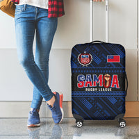 Toa Samoa Rugby Luggage Cover Siva Tau - Samoan Warriors Pacific Pattern LT03 - Polynesian Pride
