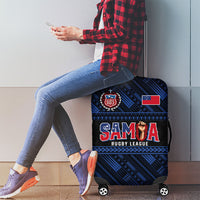Toa Samoa Rugby Luggage Cover Siva Tau - Samoan Warriors Pacific Pattern LT03 - Polynesian Pride
