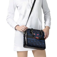 Toa Samoa Rugby Shoulder Handbag Siva Tau - Samoan Warriors Pacific Pattern LT03 - Polynesian Pride