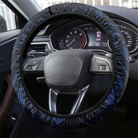 Toa Samoa Rugby Steering Wheel Cover Siva Tau - Samoan Warriors Pacific Pattern LT03 - Polynesian Pride