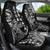 Cook Islands Vaa Polynesian Art Tattoo Car Seat Cover Black Color