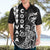 Cook Islands Vaa Polynesian Art Tattoo Hawaiian Shirt Black Color