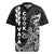 Cook Islands Vaa Polynesian Art Tattoo Rugby Jersey Black Color