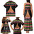 Personalized New Zealand Meri Kirihimete Family Matching Tank Maxi Dress and Hawaiian Shirt Maori Warrior with Rugby Christmas Tree LT03 - Polynesian Pride