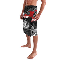 Personalised The Kingitanga - Maori King Movement Lavalava Te Paki-o-Matariki with Silver Ferns and Polynesian Art Tattoo