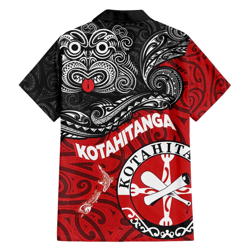 Maori Kotahitanga Family Matching Long Sleeve Bodycon Dress and Hawaiian Shirt Aotearoa Spirit with Maori Mask and Polynesian Art Tattoo LT03 - Polynesian Pride