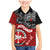 Maori Kotahitanga Family Matching Mermaid Dress and Hawaiian Shirt Aotearoa Spirit with Maori Mask and Polynesian Art Tattoo