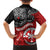 Maori Kotahitanga Family Matching Puletasi and Hawaiian Shirt Aotearoa Spirit with Maori Mask and Polynesian Art Tattoo