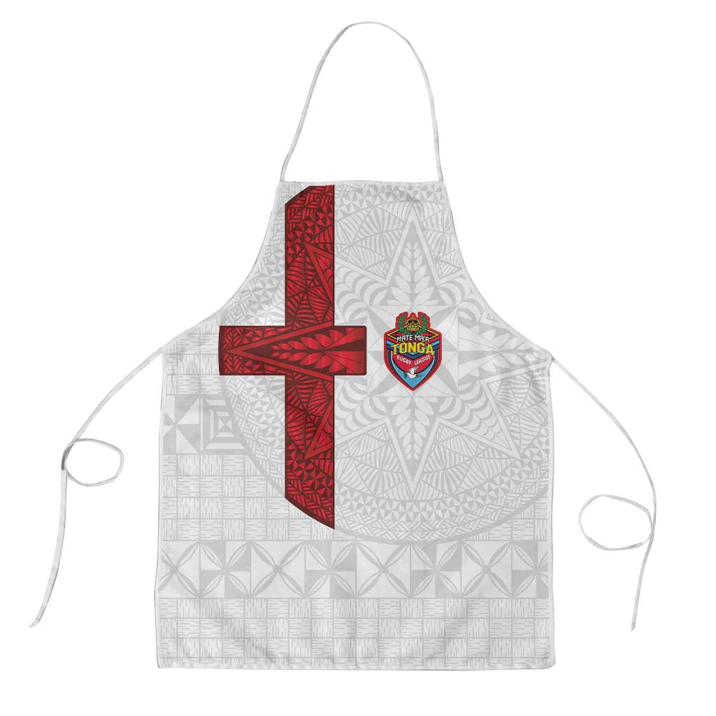 Tonga Ngatu Art Rugby Mate Ma'a Apron - Polynesian Pride