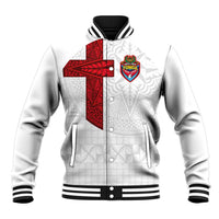 Custom Tonga Ngatu Art Rugby Mate Ma'a Baseball Jacket - Polynesian Pride
