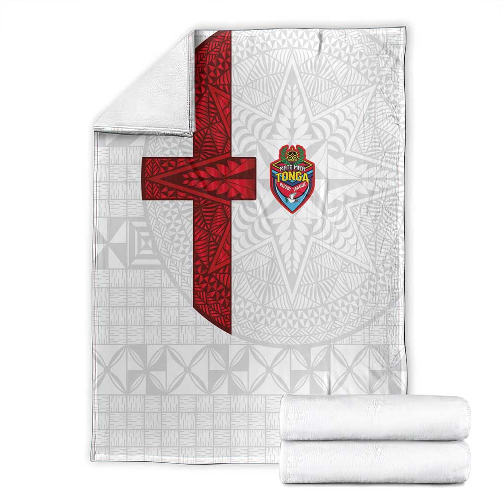 Tonga Ngatu Art Rugby Mate Ma'a Blanket - Polynesian Pride
