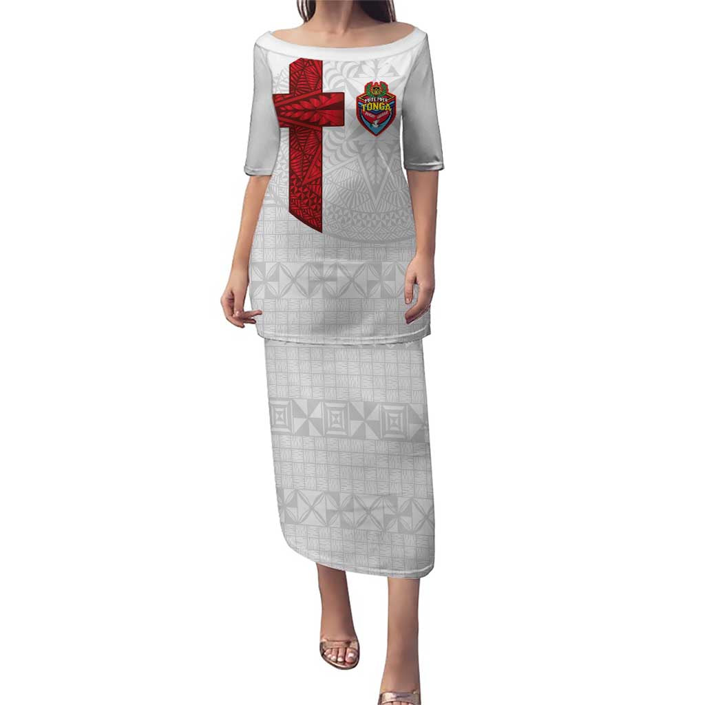 Custom Tonga Ngatu Art Rugby Mate Ma'a Puletasi - Polynesian Pride