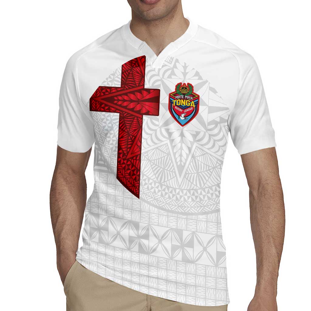 Custom Tonga Ngatu Art Rugby Mate Ma'a Rugby Jersey - Polynesian Pride