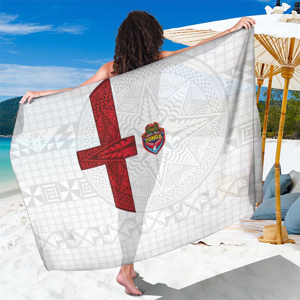 Tonga Ngatu Art Rugby Mate Ma'a Sarong - Polynesian Pride