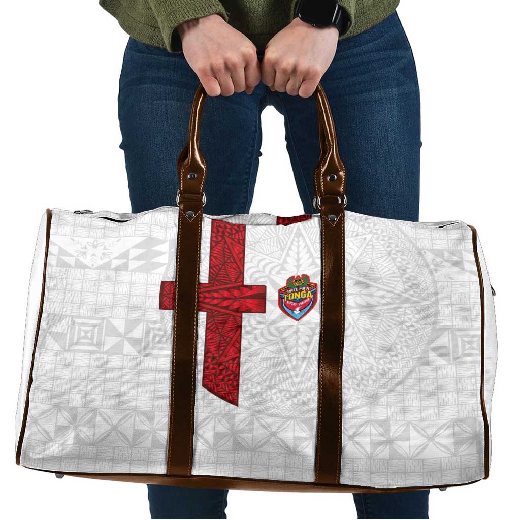 Tonga Ngatu Art Rugby Mate Ma'a Travel Bag - Polynesian Pride
