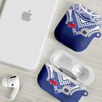 Samoa Rugby AirPods Case Pacific Motifs - Polynesian Pride