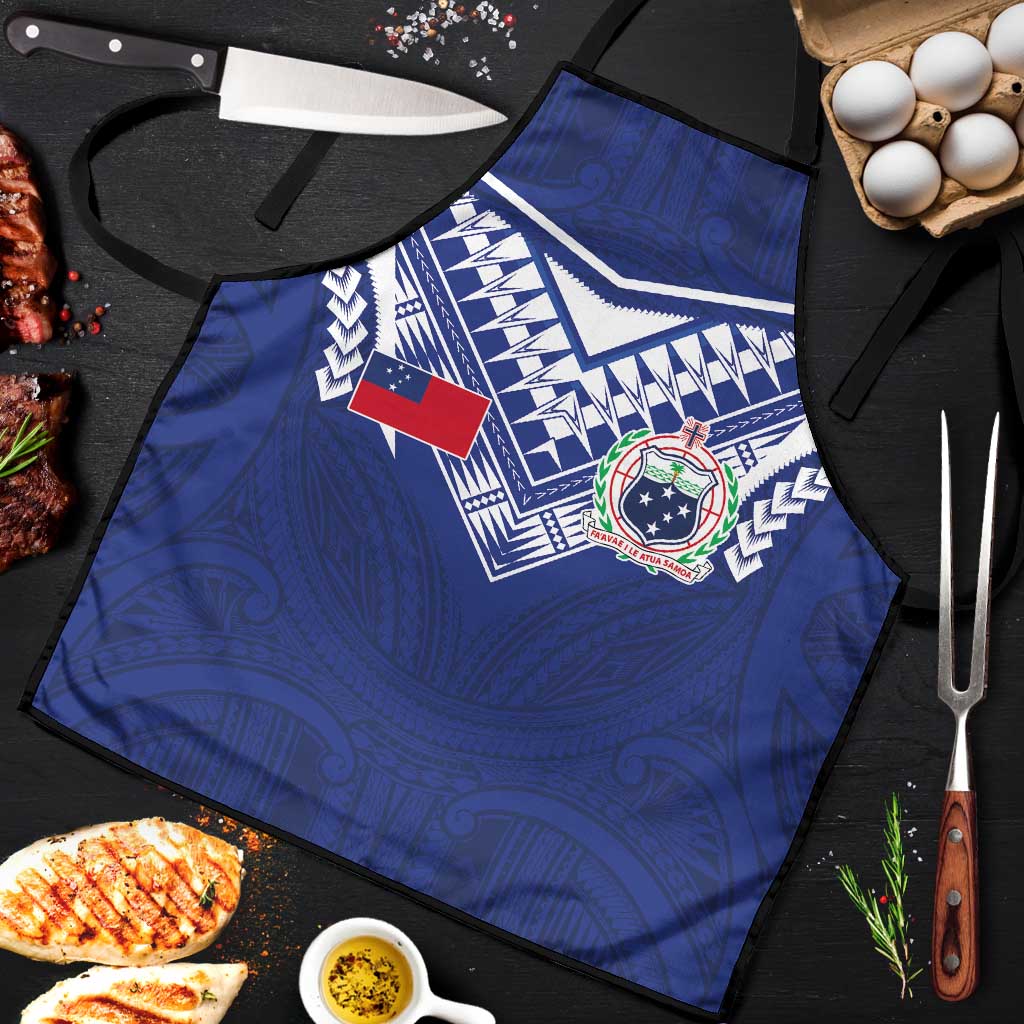 Samoa Rugby Apron Pacific Motifs - Polynesian Pride