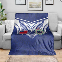 Samoa Rugby Blanket Pacific Motifs - Polynesian Pride