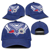 Samoa Rugby Classic Cap Pacific Motifs - Polynesian Pride