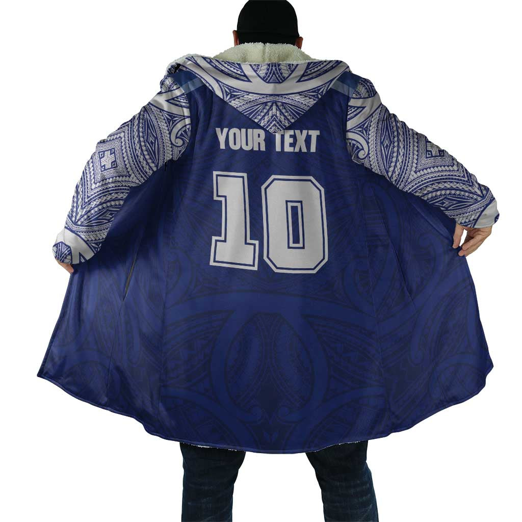 Custom Samoa Rugby Cloak Pacific Motifs - Polynesian Pride