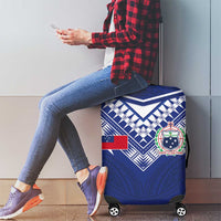 Samoa Rugby Luggage Cover Pacific Motifs - Polynesian Pride