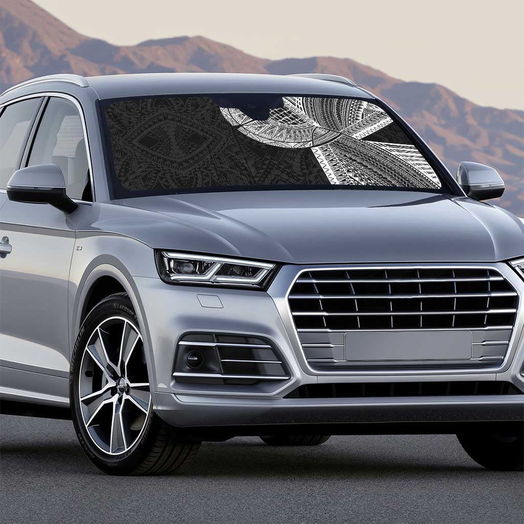 Samoan Tatau Auto Sun Shade Art Tribal Traditional Tattoos - Polynesian Pride