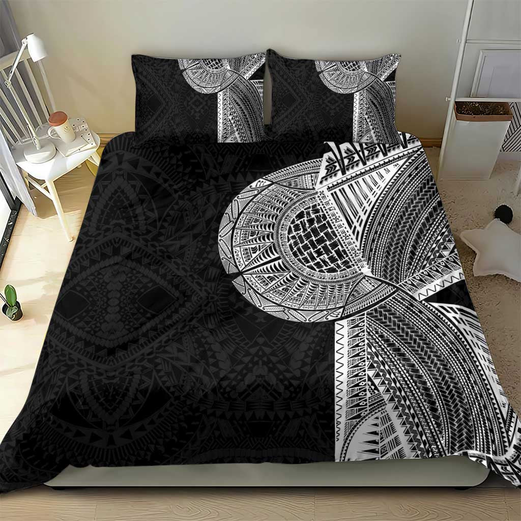 Samoan Tatau Bedding Set Art Tribal Traditional Tattoos - Polynesian Pride