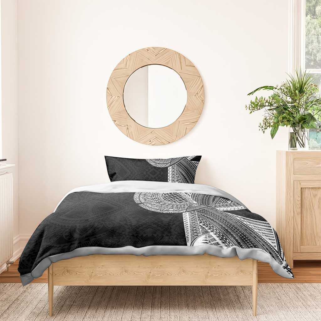 Samoan Tatau Bedding Set Art Tribal Traditional Tattoos - Polynesian Pride