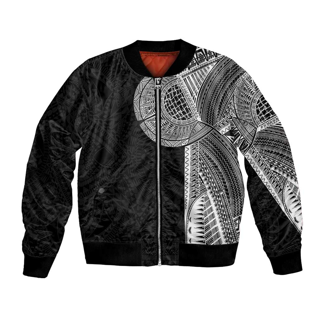Samoan Tatau Bomber Jacket Art Tribal Traditional Tattoos - Polynesian Pride
