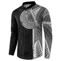 Samoan Tatau Button Sweatshirt Art Tribal Traditional Tattoos - Polynesian Pride
